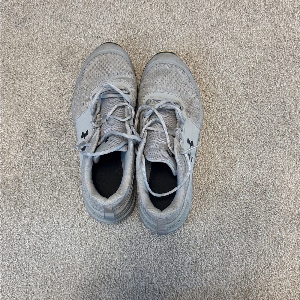 Under Armour Gray Athletic Shoes